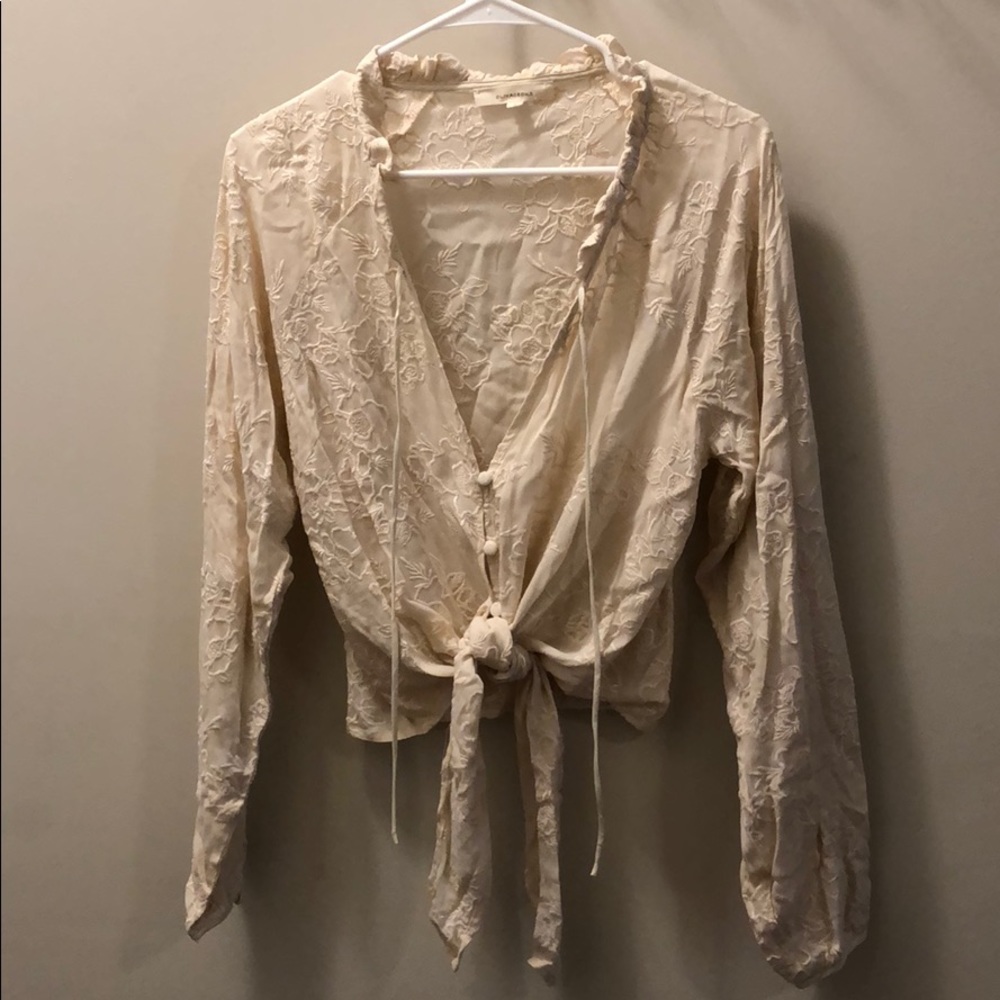 Olivaceous blouse